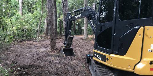 Excavation, Land Work, Land Clearing, Lot Clearing, Land Grading, Brush Hogging, Bush Hogging, Site Work, Commercial and Residential Demolition