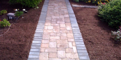 Hardscape walkway