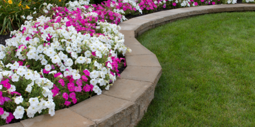 Retaining Walls, Landscape Walls & Flower Beds